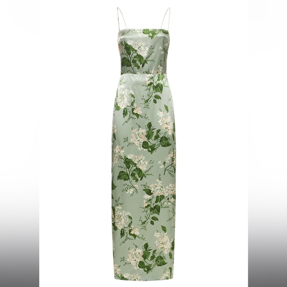 ✨ NEVER WORN Frankie Silk Dress Reformation NWT - Picture 1 of 3